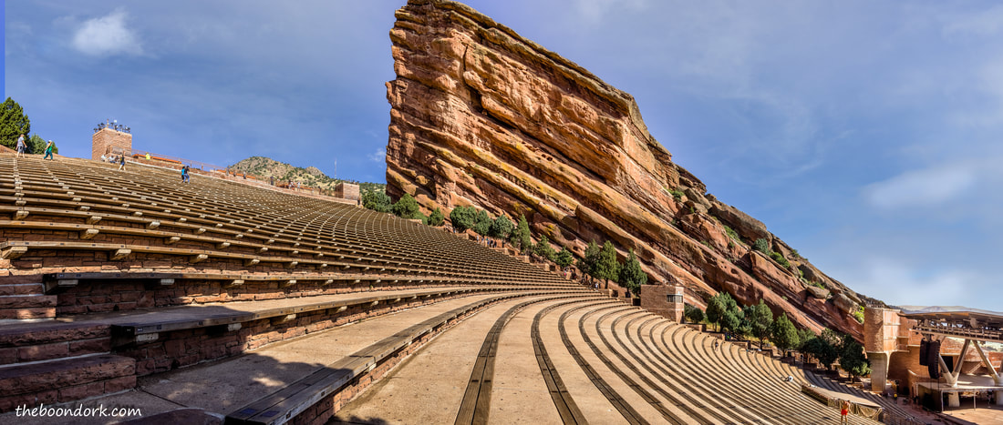 Red rocks amphitheater Denver Colorado Picture