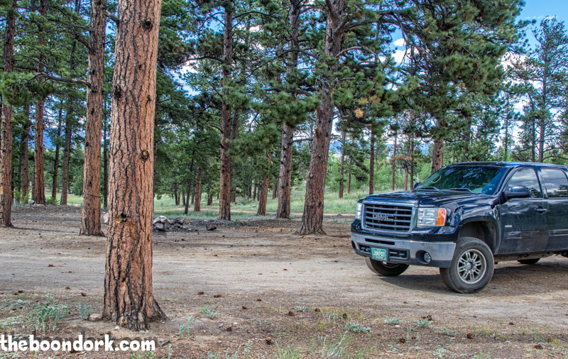 Boondocking site Pike national forest Colorado Picture
