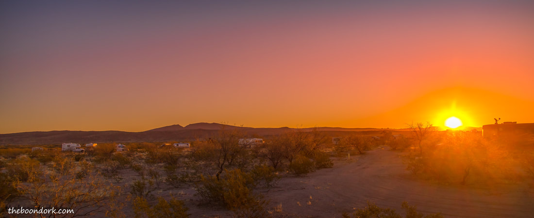 Sunrise Ajo Arizona Picture