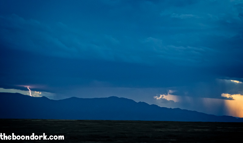 Mountain thunderstorm Pueblo Colorado