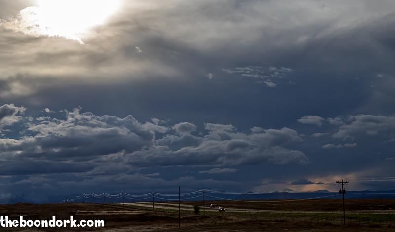 Storm clouds in Pueblo Colorado