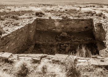 Anasazi ruins Winslow Arizona