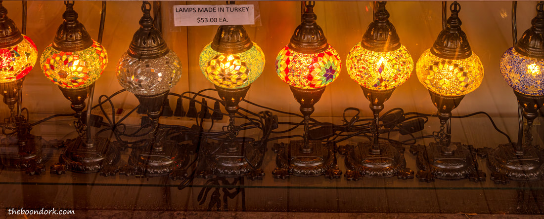 Gift shop lamps Picture
