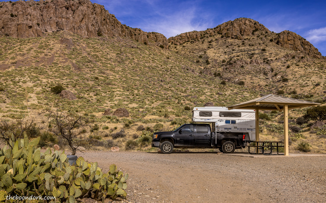 Boondocking rockhound state Park New Mexico Picture