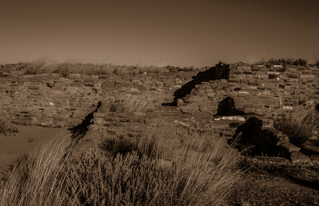 Anasazi ruins in Winslow Arizona