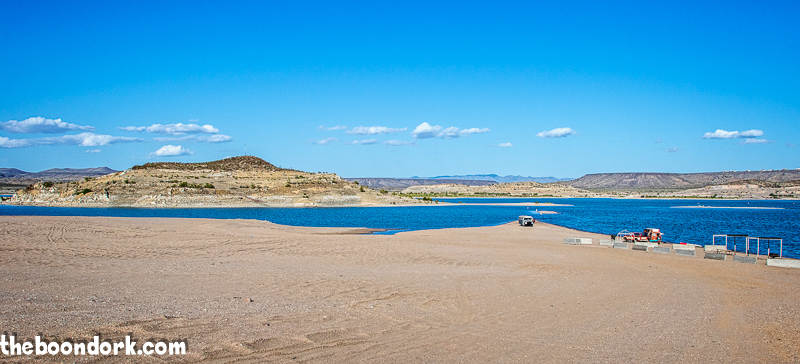 Boondocking at elephant Butte State Park New Mexico