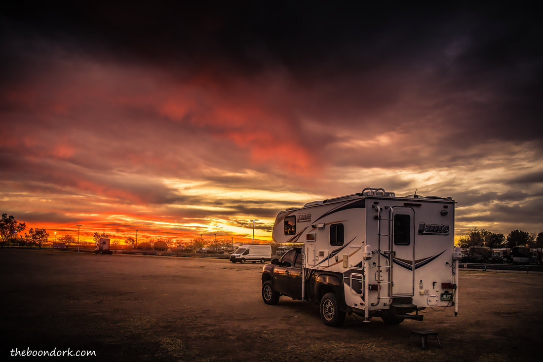 Boondocking at the Pima County Fairgrounds Picture