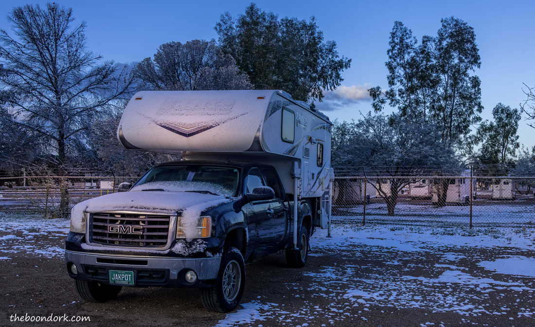 Boondocking Pima County Fairgrounds Picture