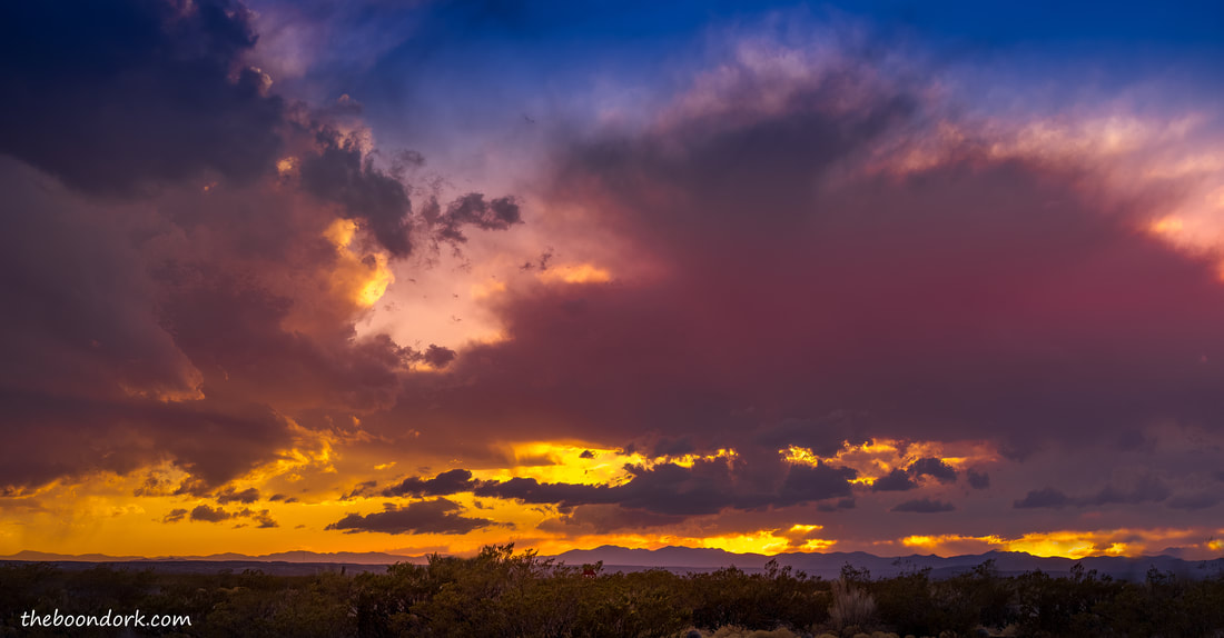 New Mexico's sun set Picture