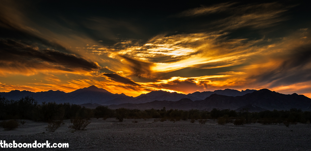 Sunset Quartzsite Arizona