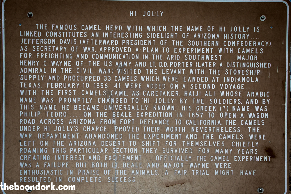 Quartzsite Arizona the story of hi jolly