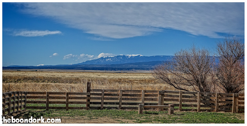 View from Haggard's RV Park Pueblo Colorado