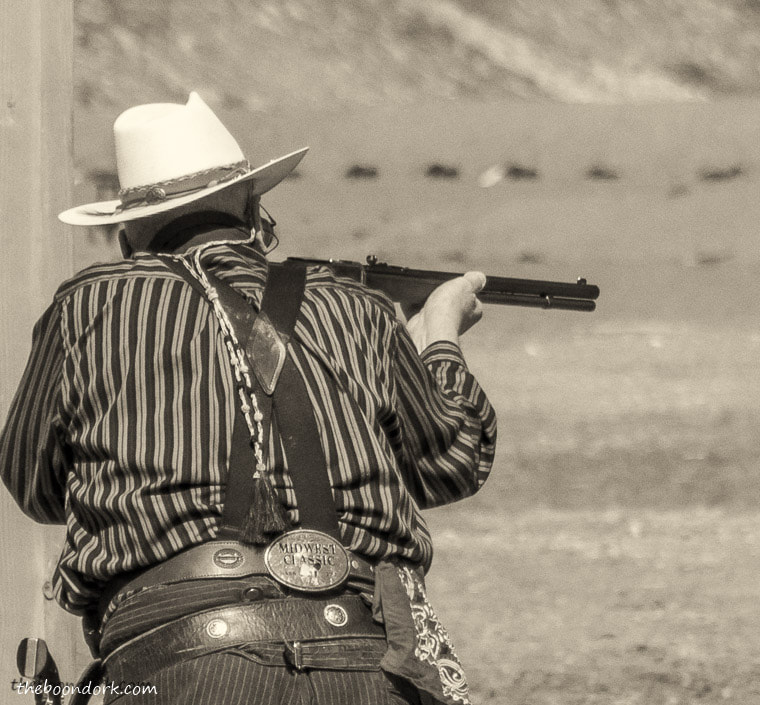 Phoenix Arizona winter range cowboy shoot