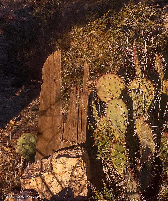 Wooden grave marker Congress Arizona