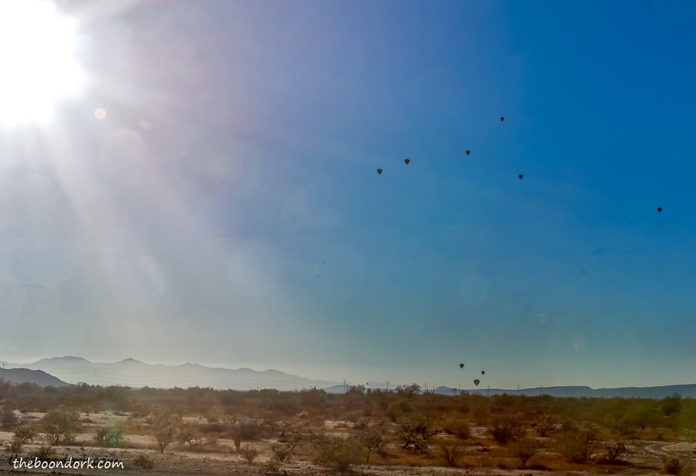 Hot air balloons Phoenix Arizona