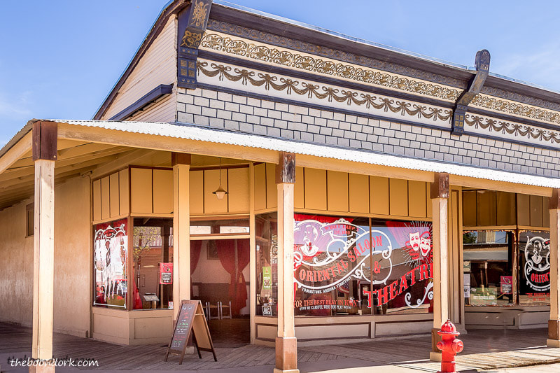  The Oriental Saloon where Wyatt Earp was the Faro dealer.