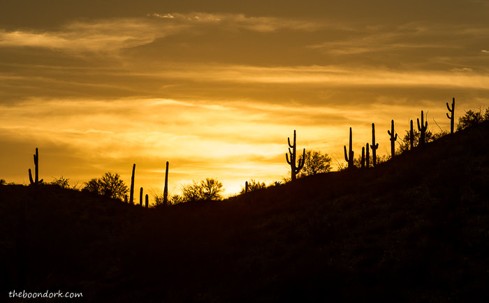 Wickenburg Arizona sunset