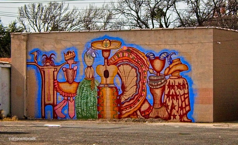 Wall Muriel del Rio Texas