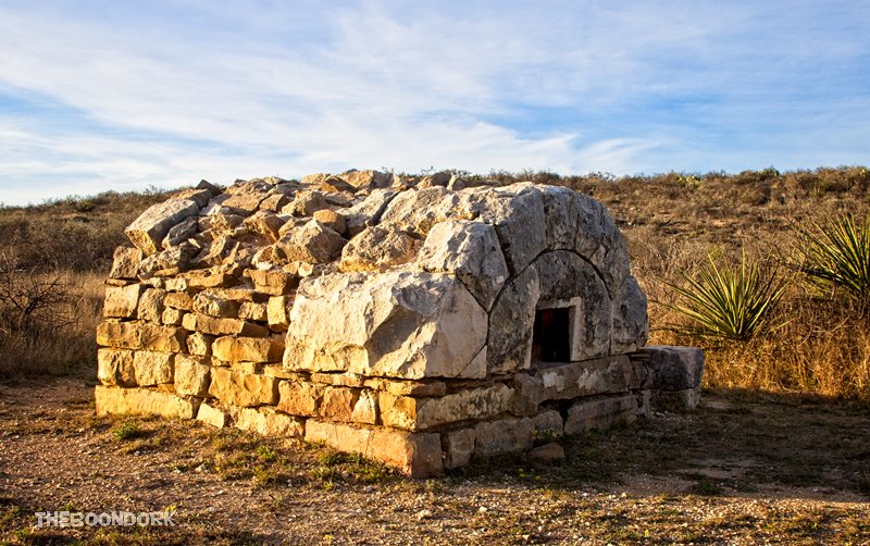 Original stone bread oven