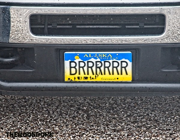 Alaska car tag