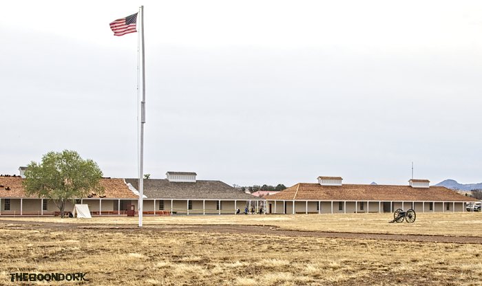 Enlisted man's barracks Fort Davis Texas