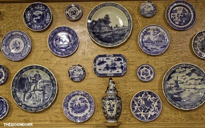 Deming Museum antique plates