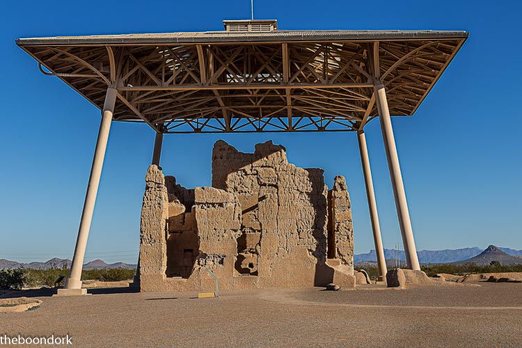 Indian ruin Casagrande Arizona