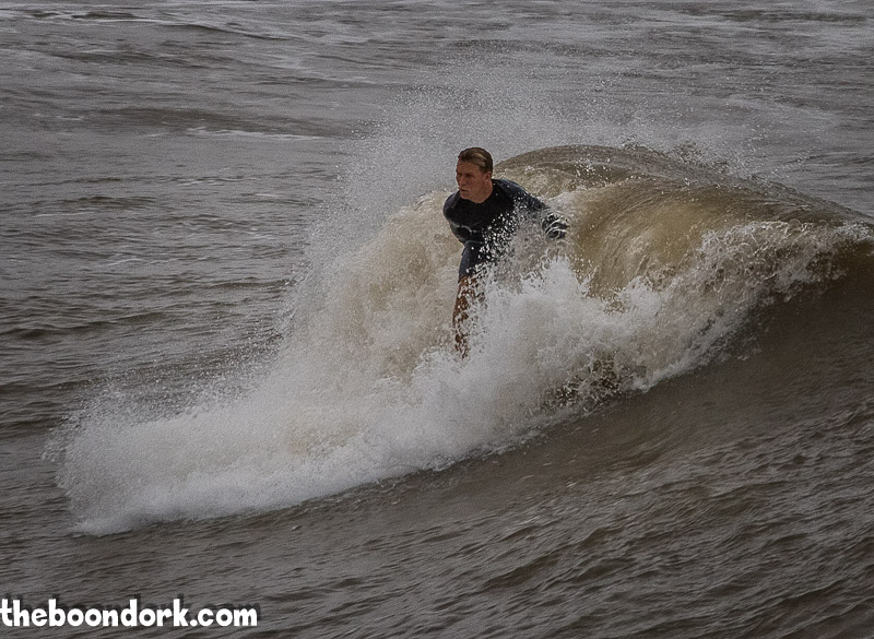 Padre Island surfer