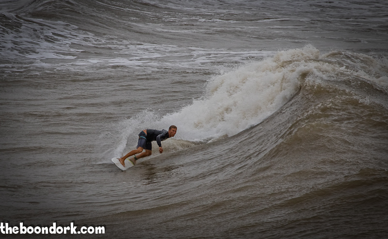 Padre Island surfer
