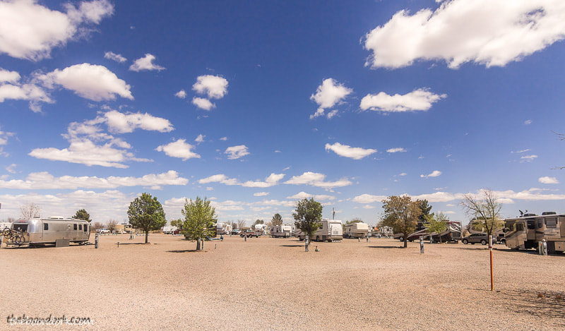 Escapees RV Park in Deming New Mexico