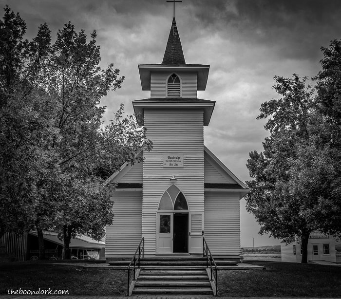 Old church Hardin Montana
