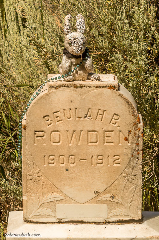 Headstone Glenwood Springs Cemetery