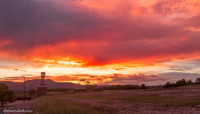 Colorado Springs sunset