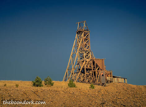 Mining head frame Victor Colorado Picture