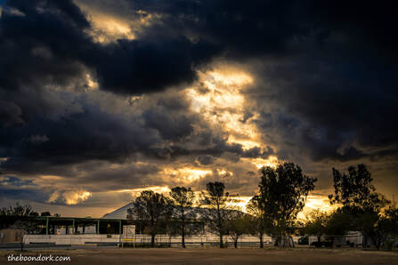 Sunset Pima County Fairgrounds Picture