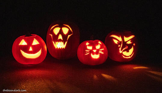 Spooky jack-o'-lanterns Picture