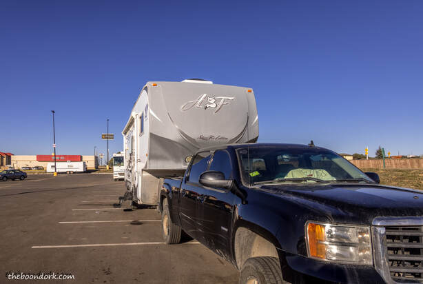 Boondocking at the Walmart Picture