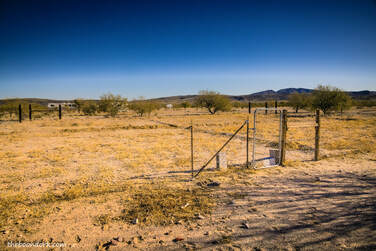 Old rodeo grounds Ajo Arizona Picture