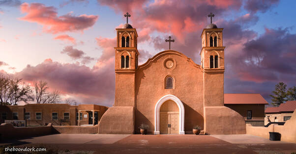 Spanish mission Socorro New Mexico Picture