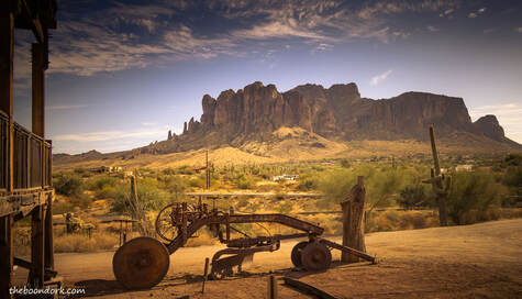 Superstition Mountains Arizona Picture