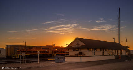 Parker Arizona Train depot Picture