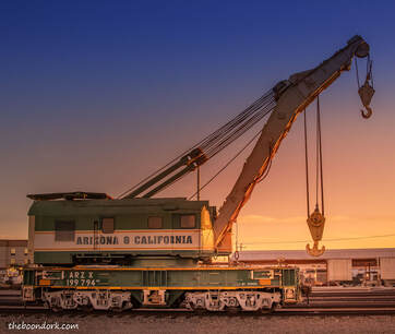 Railroad crane Picture