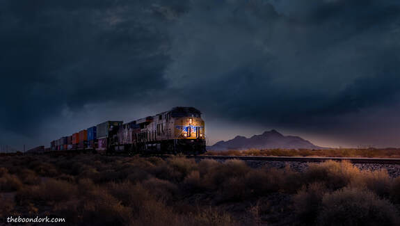 Freight train Arizona Picture