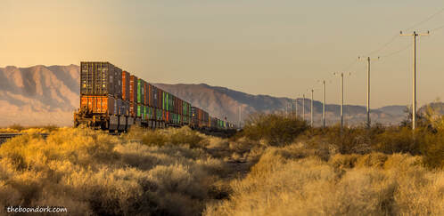 Yuma Arizona freight train Picture