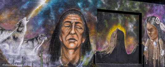 Wall paintings Ajo Arizona Picture