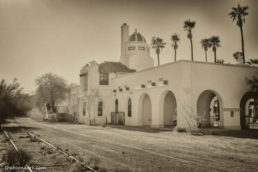 Railroad depot Ajo Arizona Picture