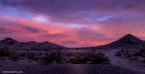 Desert sunset Picture