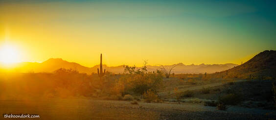 Desert sunrise Picture