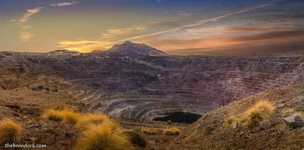New Cornelia open pit mine Ajo Arizona Picture