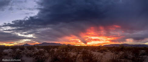 Sunset Ajo Arizona Picture